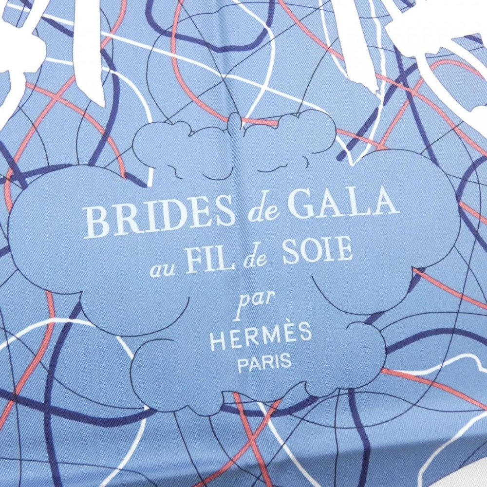 HERMES White Scarf - Picture 2 of 5